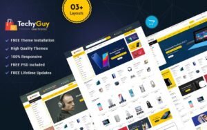 TechyGuy - Electronics and Computers Multipurpose OpenCart Responsive Theme OpenCart Template - Nulled Download - EmpireGPL