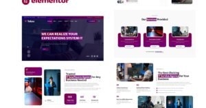 Tekno - IT Service & Software Developer Elementor Template Kit - Nulled Download - EmpireGPL
