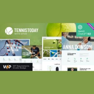 Tennis Today - Sport School & Events WordPress Theme - Nulled Download - EmpireGPL