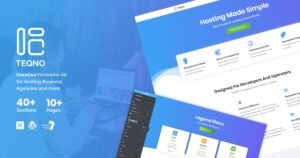 Teqno - Tech Agency Elementor Template Kit - Nulled Download - EmpireGPL
