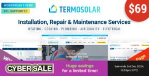 Termosolar - Maintenance Services WordPress Theme - Nulled Download - EmpireGPL