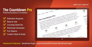 The Countdown Pro - Nulled Download - EmpireGPL