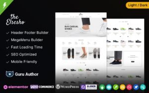 The Elsesho - Shoes Store and Fashion Elementor WooCommerce Theme - Nulled Download - EmpireGPL