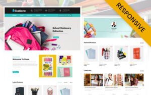 The Stationary Store OpenCart Responsive Template OpenCart Template - Nulled Download - EmpireGPL