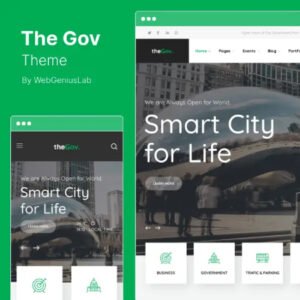TheGov - Municipal and Government WordPress Theme - Nulled Download - EmpireGPL
