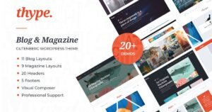 Thype | Personal Blog & Travel WordPress Theme - Nulled Download - EmpireGPL