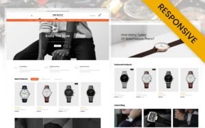 Time Watch Store OpenCart Responsive Template OpenCart Template - Nulled Download - EmpireGPL