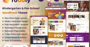 Toddly - Kids & Kindergarten WordPress Theme - Nulled Download - EmpireGPL