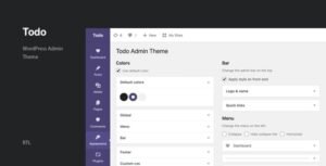 Todo - WordPress Admin Theme & Login Page - Nulled Download - EmpireGPL