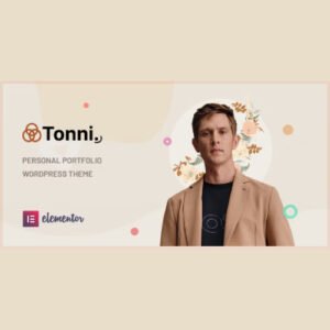 Tonni - Personal Portfolio WordPress Theme - Nulled Download - EmpireGPL