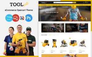 ToolArts - Power Tools and Spare Parts Store OpenCart Template - Nulled Download - EmpireGPL