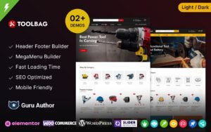 Toolbag - Tools and Equipments and Spare Parts Elementor WooCommerce Theme - Nulled Download - EmpireGPL