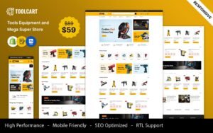 ToolCart - welding Tools Equipment and Mega Super Store Shopify Theme - Nulled Download - EmpireGPL