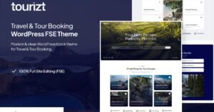 Tourizt – Tour & Travel Agency WordPress Theme - Nulled Download - EmpireGPL