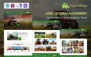 TractoEdge – Agricultural Machinery, Farming Tools & Tractor WordPress Theme - Nulled Download - EmpireGPL