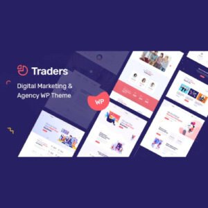 Traders - Digital Marketing & Agency WordPress Theme - Nulled Download - EmpireGPL