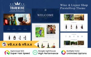 Tramwine Liquor & Wine Shop Prestashop Theme PrestaShop Theme - Nulled Download - EmpireGPL