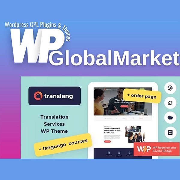 Translang - Translation Services WordPress Theme - Nulled Download - EmpireGPL