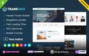 Transpaks - Cargo, Shipping, Warehouse and Transport WordPress Theme - Nulled Download - EmpireGPL