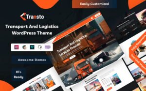 Transto - Transport And Logistics WordPress Theme - Nulled Download - EmpireGPL