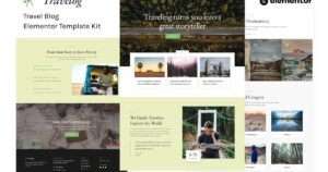 Travelog - Travel Blog Elementor Template Kit - Nulled Download - EmpireGPL