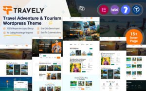 Travely - Travel Adventure & Tourism Wordpress Theme WordPress Theme - Nulled Download - EmpireGPL