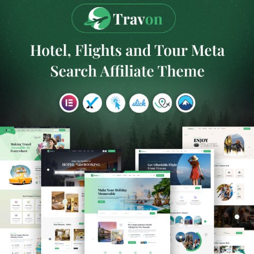 Travon - Hotel, Flights and Tour Meta Search Affiliate Theme - Nulled Download - EmpireGPL