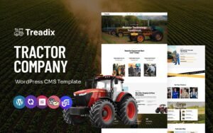 Treadix - Farmer Tools And Tractor Multipurpose WordPress Elementor Theme WordPress Theme - Nulled Download - EmpireGPL