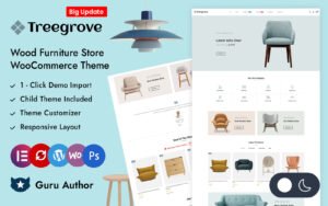 Treegrove - Furniture Store Elementor WooCommerce Responsive Theme WooCommerce Theme - Nulled Download - EmpireGPL