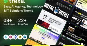 Trexa- Technology & IT Solutions WordPress Theme - Nulled Download - EmpireGPL