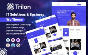 Trilon - IT Solutions & Business Consultant WordPress Theme - Nulled Download - EmpireGPL