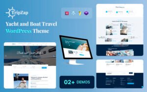 Tripzap – Yacht, Yachting and Boat Travel & Rental WordPress Theme - Nulled Download - EmpireGPL
