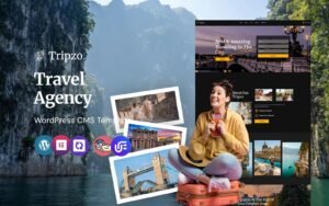 Tripzo - Travel Agency WordPress CMS Elementor Template WordPress Theme - Nulled Download - EmpireGPL