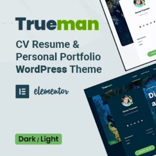 Trueman - CV Resume WordPress Theme - Nulled Download - EmpireGPL