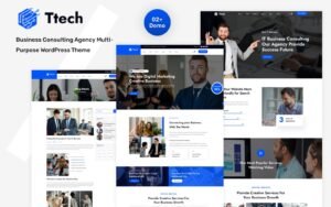 Ttech-Business Consulting Agency WordPress Theme - Nulled Download - EmpireGPL