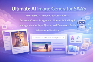 Ultimate AI Image Generator SAAS