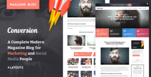 Ultimate Conversion - Digital Marketing Magazine Blog Theme - Nulled Download - EmpireGPL