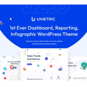 Umetric - WordPress Dashboard, Reporting and Infographic Theme - Nulled Download - EmpireGPL
