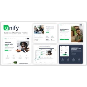 Unify – Multipurpose Business WordPress Theme - Nulled Download - EmpireGPL
