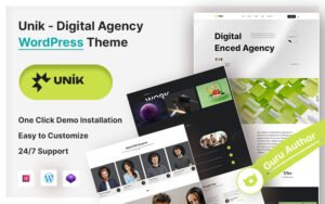 Unik – Digital Agency Elementor WordPress Theme - Nulled Download - EmpireGPL
