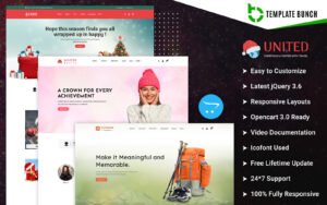 United - Christmas and Winter with Travel - Responsive OpenCart Theme for eCommerce OpenCart Template - Nulled Download - EmpireGPL