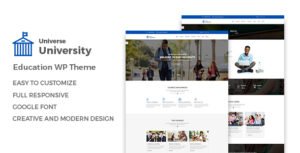 Universe – Education WordPress Theme - Nulled Download - EmpireGPL