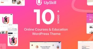 UpSkill - Education Courses LMS WordPress Theme - Nulled Download - EmpireGPL