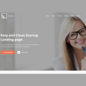 Vanessa - Easy Startup Landing Page WP Theme - Nulled Download - EmpireGPL
