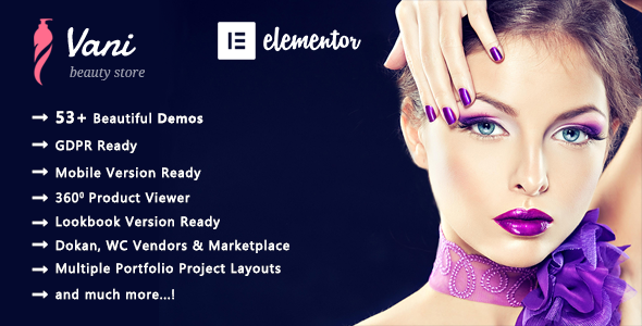Vani - Cosmetic Beauty WooCommerce WordPress Theme - Nulled Download - EmpireGPL
