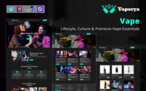 Vaporya – Modern Vaping Lifestyle, Culture & Premium Vape Essentials WordPress Theme - Nulled Download - EmpireGPL