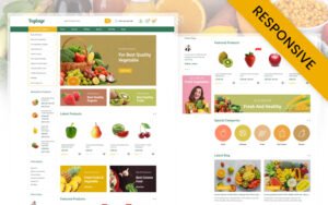 Vegbage - Organic Fruits and Vegetable Store Opencart Responsive Theme OpenCart Template - Nulled Download - EmpireGPL