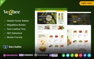 Vegbee - Grocery and Vegetable Elementor WooCommerce Theme - Nulled Download - EmpireGPL