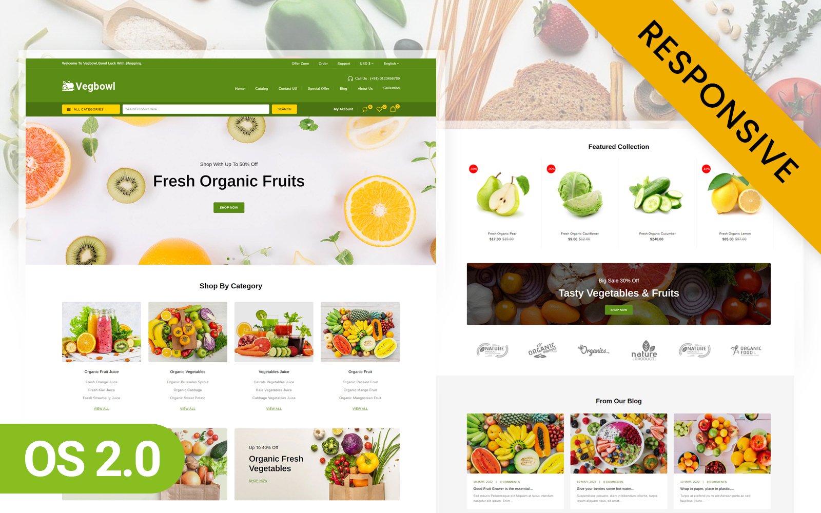 Vegbowl – Fresh Organic Store Shopify 2.0 Responsive Theme Shopify Theme – Nulled Download – EmpireGPL