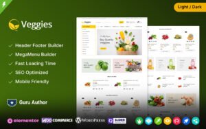 Veggies - Grocery and Fruits and Vegetables Elementor WooCommerce Theme - Nulled Download - EmpireGPL